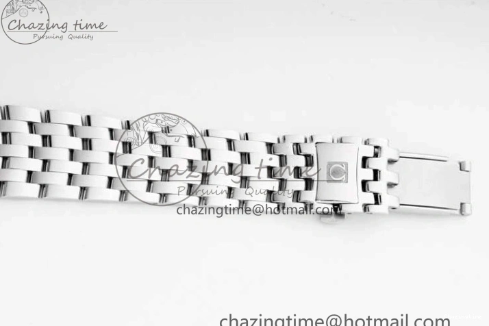 0503 Casual De Ville SS DIWF 1:1 Best Edition White Dial RG Markers on SS Bracelet MIYOTA 7847